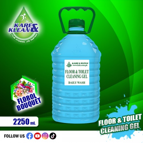 Floor & Toilet Cleaning Gel special 2.25Liter Floral Bouquet
