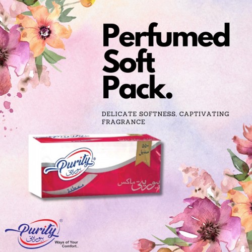Purity Perfumed Softpack Tissue
