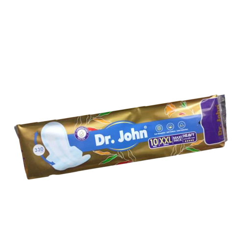 Dr John Maxi Thick Sanitary Napkins 10pcs