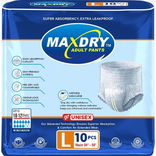 Maxdry Adult Pull Up Large