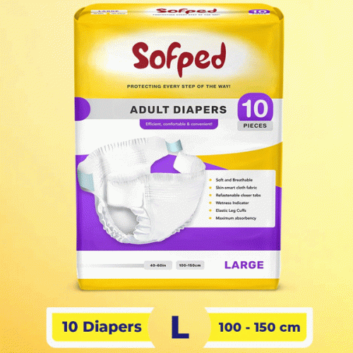 Sofped Adult Diaper Size Large