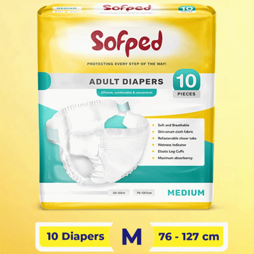 Sofped Adult Diaper Size Medium