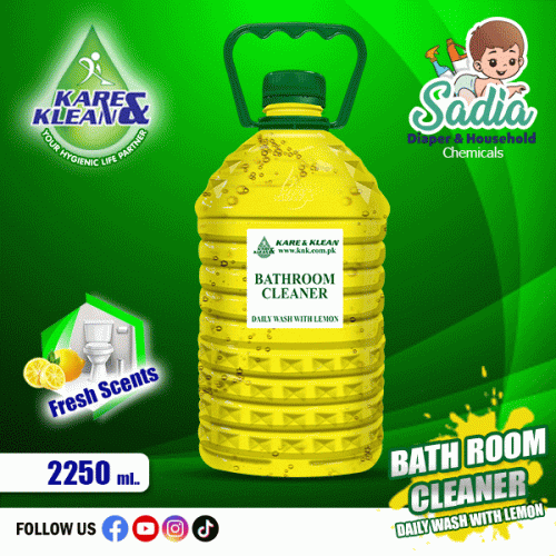 Bathroom Cleaner Daily Wash 2.25Liter Toliet Cleaner Without Acid