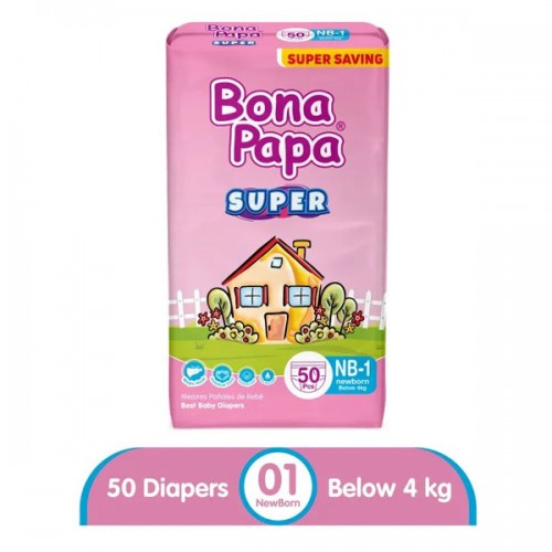 Bona Papa Super Size NB 50pcs