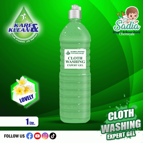 Cloth Washing Liquid Detergent Expert Gel 1Liter Lovely