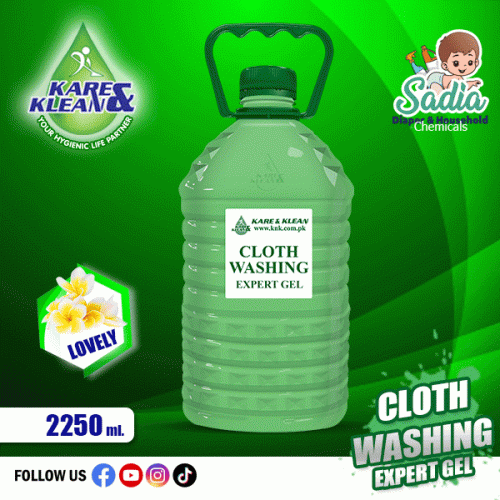 Cloth Washing Liquid Detergent Expert Gel 2.25Liter Lovely
