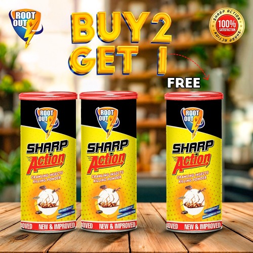 Sharp Action Crawling Killing Powder Buy 2 Get 1 Free