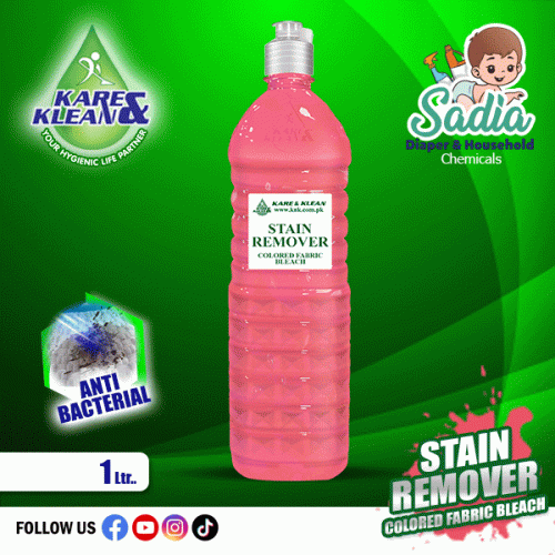 Colored Fabric Bleach 1Liter Stain Remover