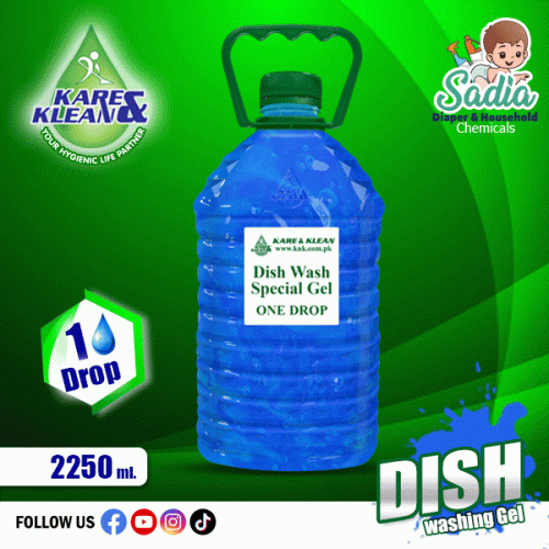 Dish Wash Gel Active 2.25Liter