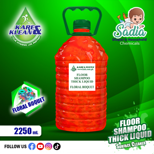 Floor Shampoo Thick Liquid 2.25Liter Special floral bouquet