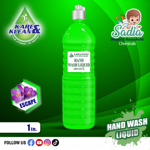 Advance Hand Washing Liquid 1Liter Antibacterial escape