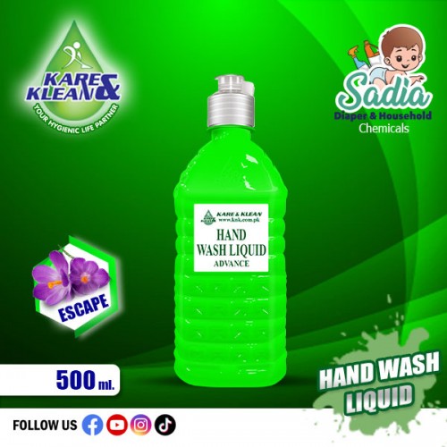 Advance Hand Washing Liquid 500Ml Antibacterial escape