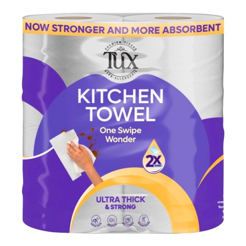 Tux Kitchen Roll Double