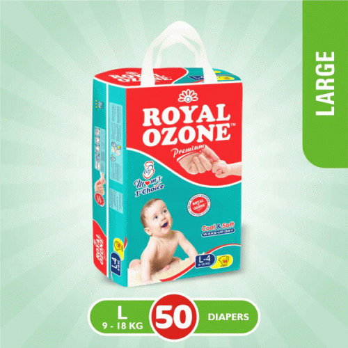 Royal Ozone Diaper Size Large 50pcs