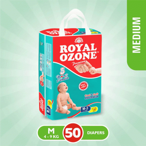 Royal Ozone Diaper Size M 50pcs