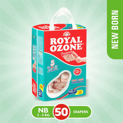Royal Ozone Diaper Size NB 50pcs