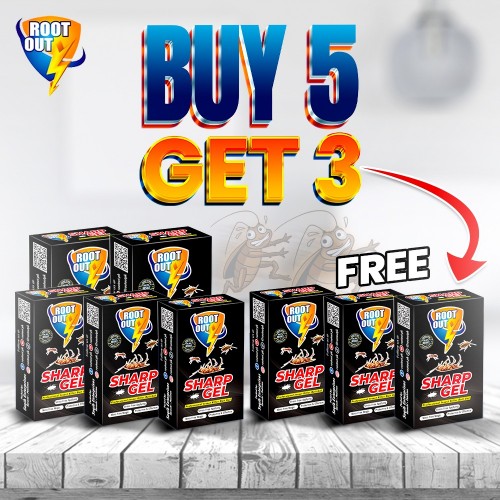 Buy 5 Sharp Gel 30gm Get 3 Rootout