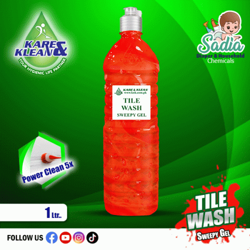 Tile Wash Sweepy Gel 1Liter Tiles & Bathroom Cleaner With Acid