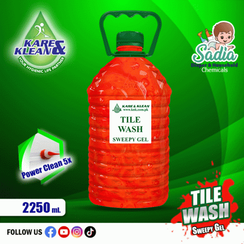 Tile Wash Sweepy Gel 2.25Liter Tiles & Bathroom Cleaner With Acid