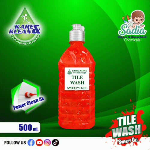 Tile Wash Sweepy gel 500Ml Tiles & Bathroom Cleaner With Acid