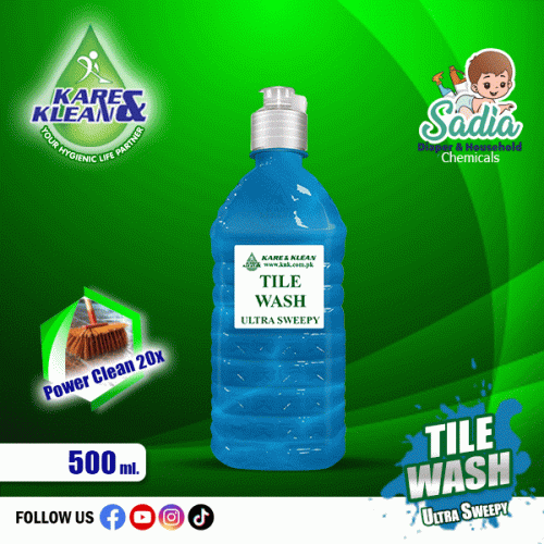 Tile wash Ultra Sweepy Liquid 500Ml Tiles & Bathroom Cleaner With Acid