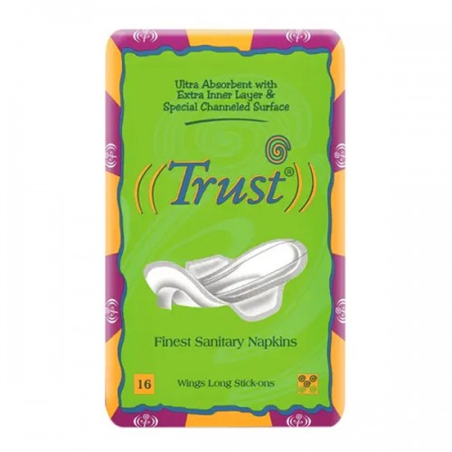 Trust Wings Long Stick-Ons 16 Pcs